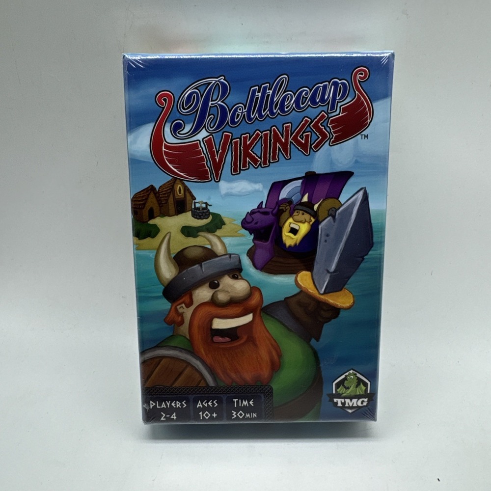 Bottlecap Vikings Game by Andy Van Zandt TMG Brand New